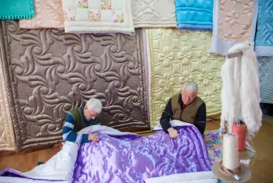 Yorgan Köpürme İşlemi