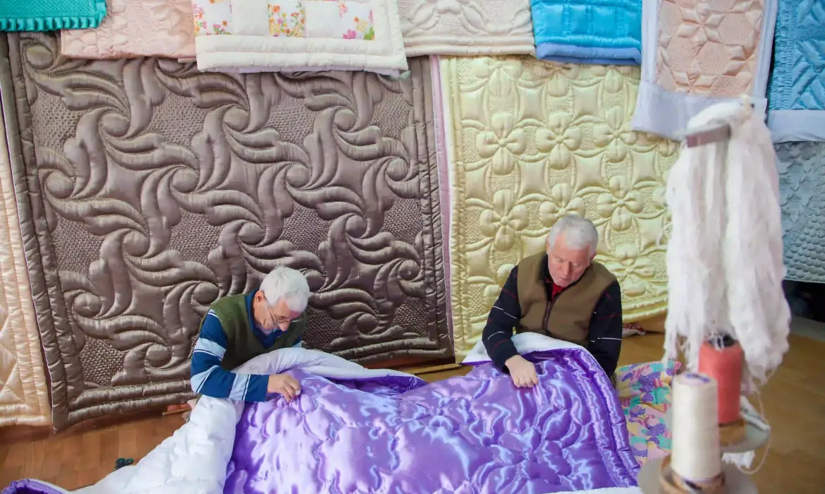 Yorgan Köpürme İşlemi
